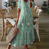 Michaela - Robe Boho avec Couverture du Ventre