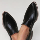 Zofia™ | Mocassin Patchwork Noir