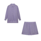 Elizabeth - Ensemble Chemise et Shorts Léger