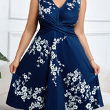 Danica - Robe Fleurie Enveloppante