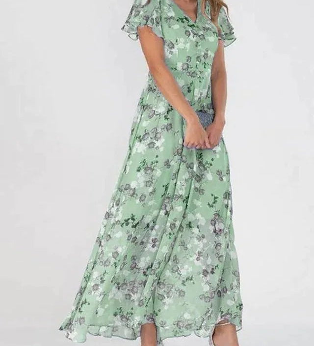 ZURI | ROBE ÉLÉGANTE ET FLUIDE AVEC EFFET AMINCISSANT