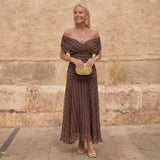 Sienna | Robe Géométrique Légère