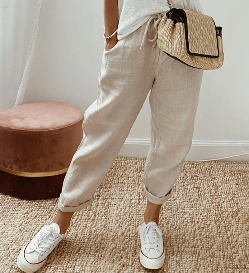 Pantalon Fluide Confort Élégant