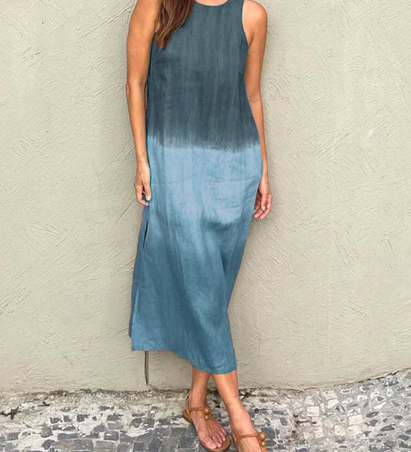 Heather - Robe Gradient Décontractée