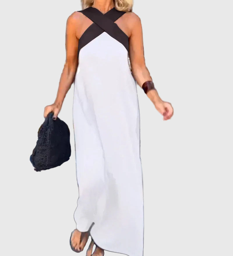 Elena | Robe Maxi Fluide et Élégante