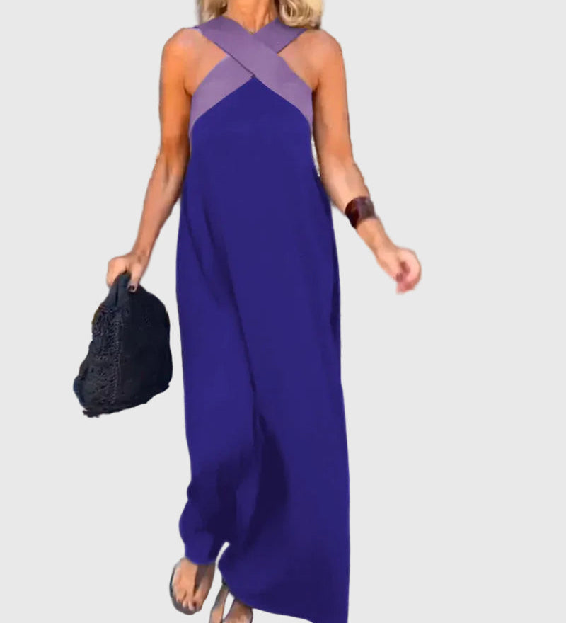 Elena | Robe Maxi Fluide et Élégante