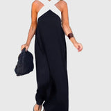 Elena | Robe Maxi Fluide et Élégante