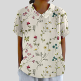 Haut Fleuri Confort Élégant
