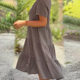 Bexley - Robe d'été décontractée à col en V