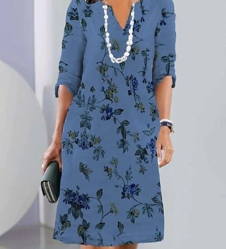 ELEANOR | ROBE FLORALE À NIVEAUX