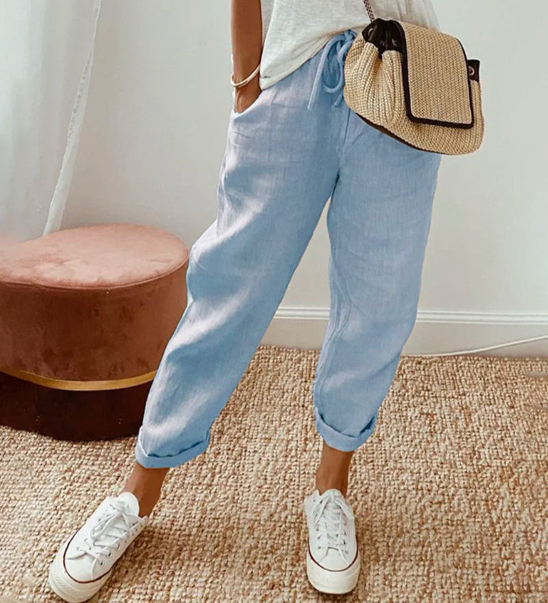 Pantalon Fluide Confort Élégant