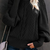 Lory | Pull Long Décontracté à Manches Longues