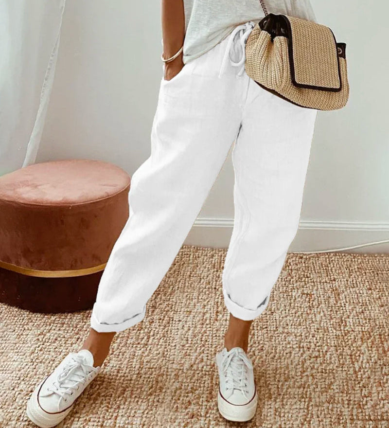 Pantalon Fluide Confort Élégant