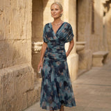Luna | Élégante Robe Bleue
