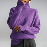Lauren | Pull en Cachemire Luxueux à Col Montant