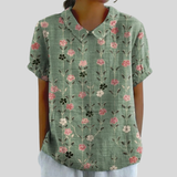 Haut Fleuri Confort Élégant