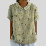 Haut Fleuri Confort Élégant