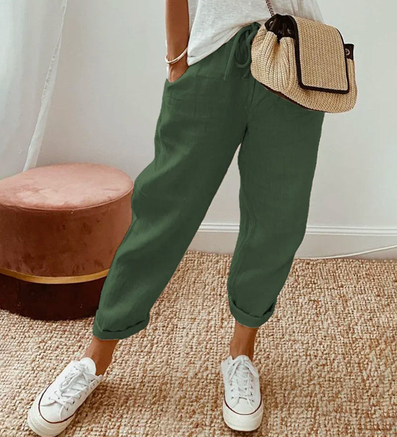 Pantalon Fluide Confort Élégant