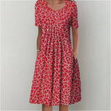 Hailey | Robe florale élégante et décontractée avec poches
