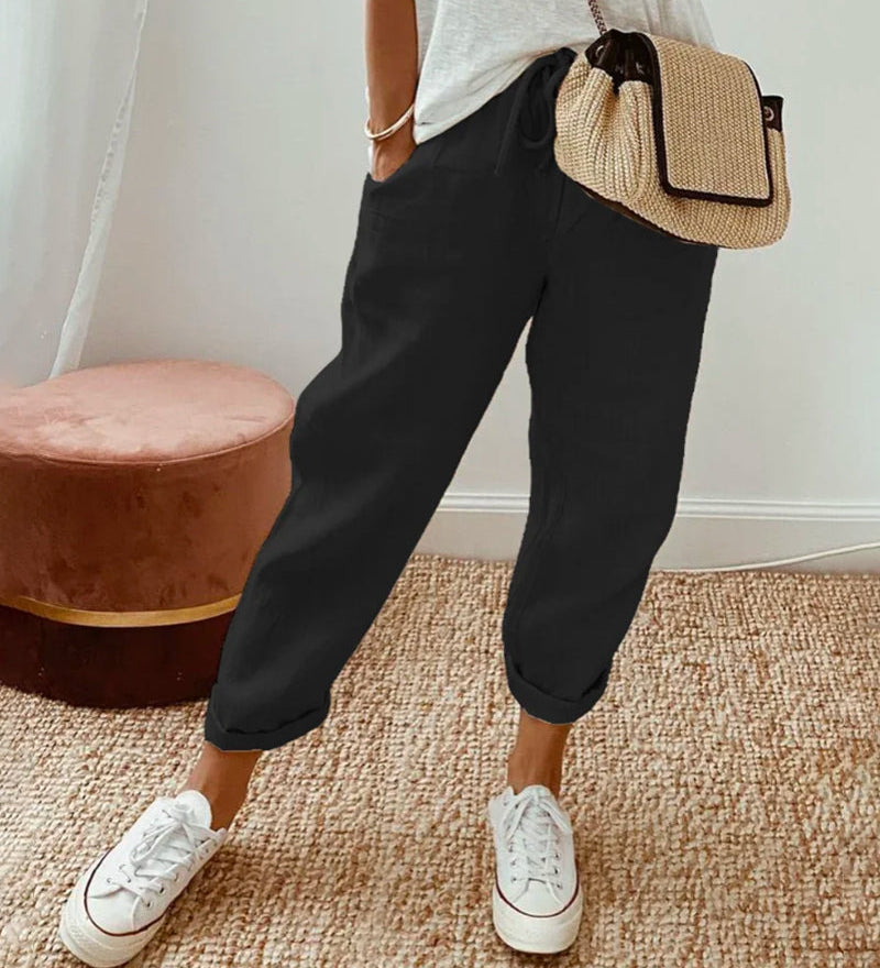 Pantalon Fluide Confort Élégant