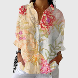 Blouse imprimée légère et colorée