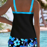 Élise | Tankini Deux Pièces Élégant
