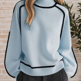 Donna | Pull Élégant à Col Haut