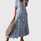 Amalia | Robe Maxi d'Été Vintage Boho