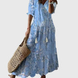 Amalia | Robe Maxi d'Été Vintage Boho