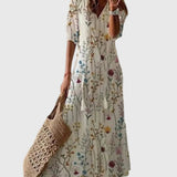 Amalia | Robe Maxi d'Été Vintage Boho