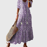 Amalia | Robe Maxi d'Été Vintage Boho