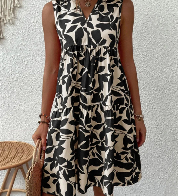 TASHA | ROBE MIDI FLUIDE ÉPANOUISSANTE