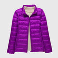 Col Montant Violet