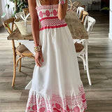 Rianna - Robe Maxi Bohémienne d'Été