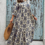 Molly - Robe Mosaïque Bohème