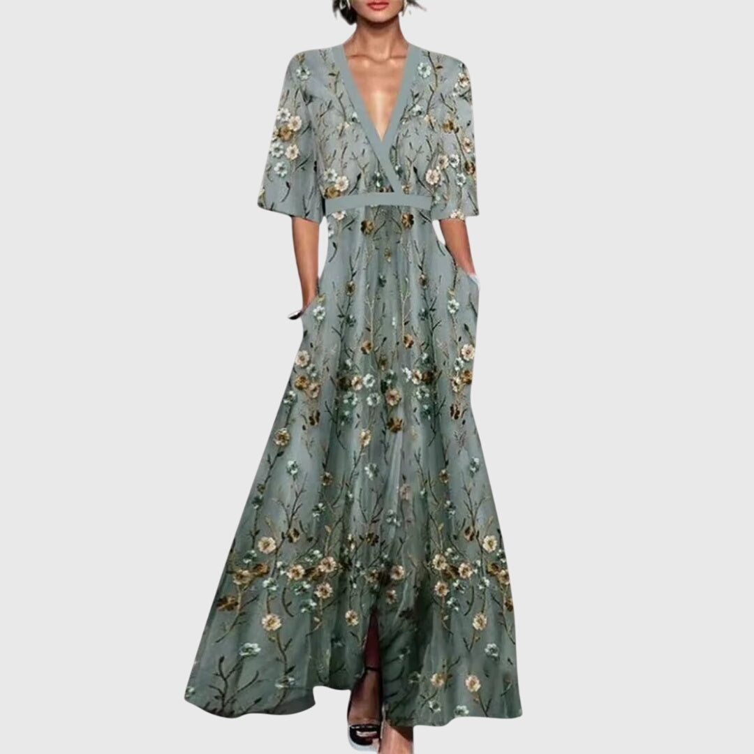 Candice | Robe Élégante de Printemps