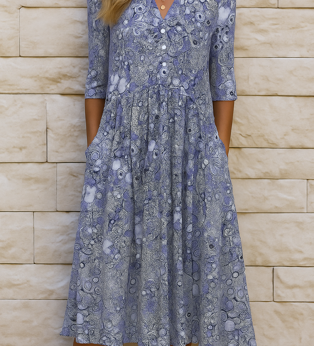 Harlow | Robe Élégante avec Décolleté en V