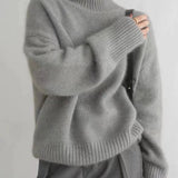Amaya | Pull Col Roulé en Cachemire Luxueux