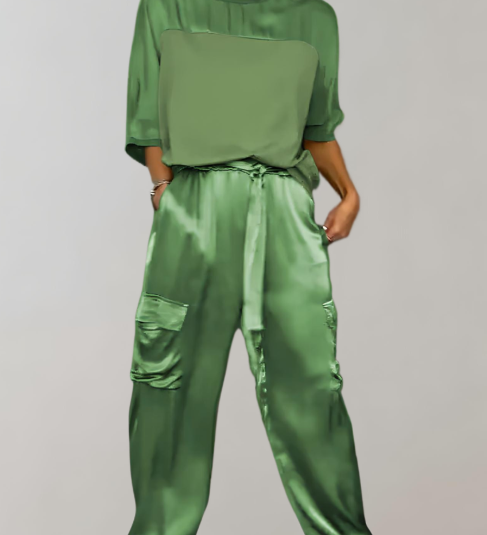 Finley - Ensemble de Lounge Cargo Soie