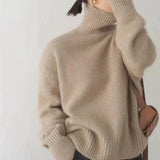 Amaya | Pull Col Roulé en Cachemire Luxueux