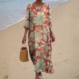 Robe longue fluide chic et confortable