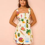 Azalée - Robe Tropicale Délice