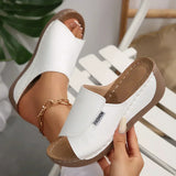 Rumi - Sandales Orthopédiques à Talon Wedge