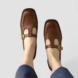Kyrahnae | Chaussures Mary Jane avec T-Strap orthopédiques