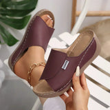 Rumi - Sandales Orthopédiques à Talon Wedge