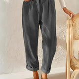 Cassidy - Pantalon Décontracté Intemporel