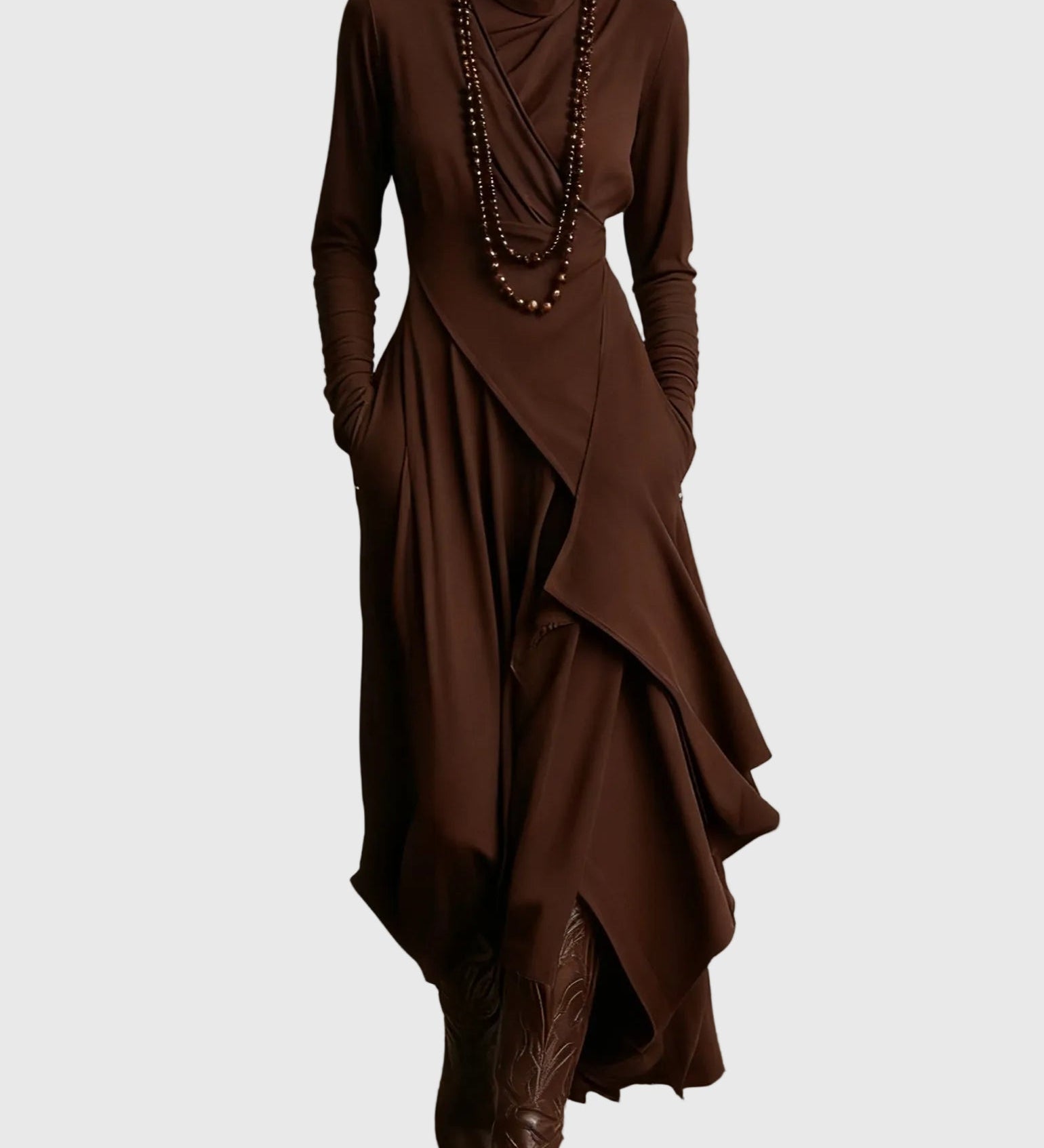 Violet | Robe Maxi Plissée