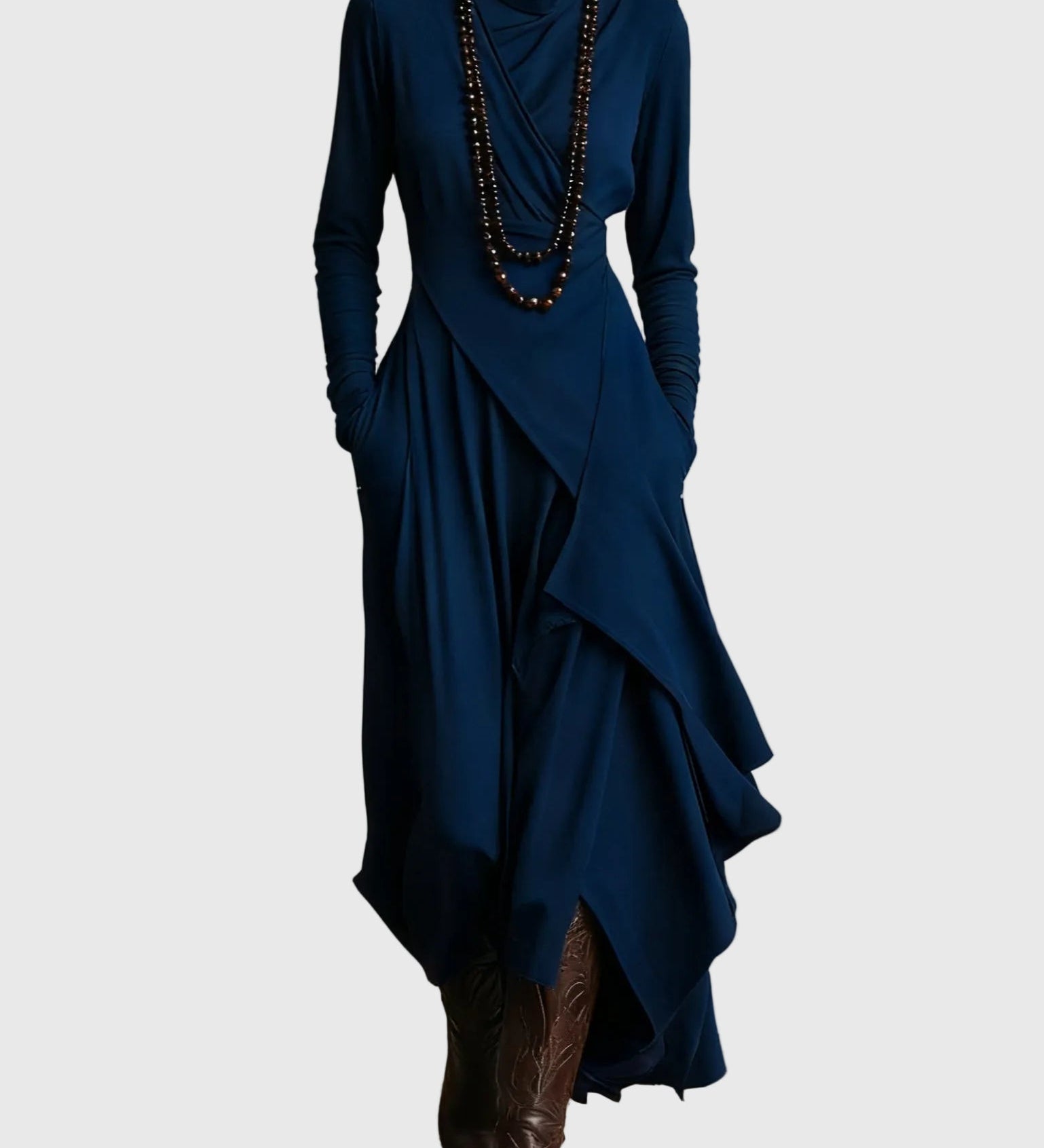 Violet | Robe Maxi Plissée