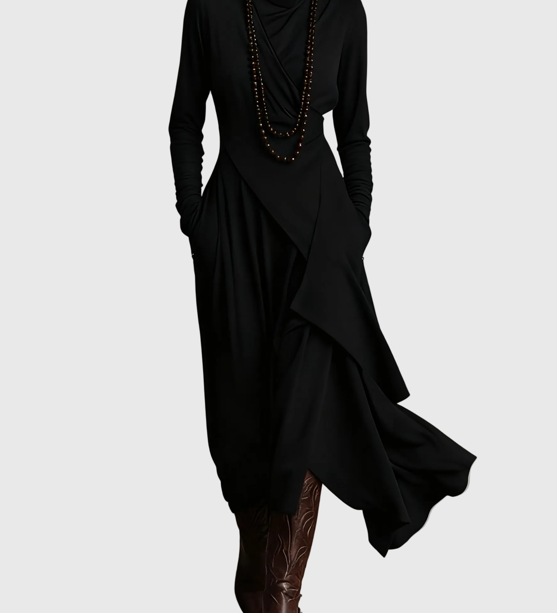 Violet | Robe Maxi Plissée