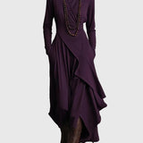 Violet | Robe Maxi Plissée
